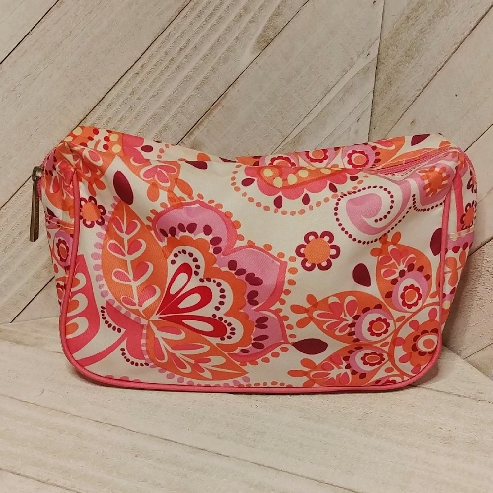 Clinique Floral Medium Makeup Bag